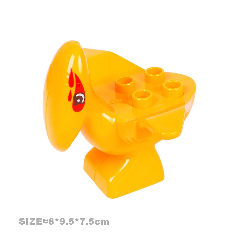 thumbnail image 1 of Bloques de construcción de gran tamaño de varios estilos, accesorios de animales, figuras, granja, zoológico, bricolaje, ladrillos, educación, juguetes para niños, 1 of 5