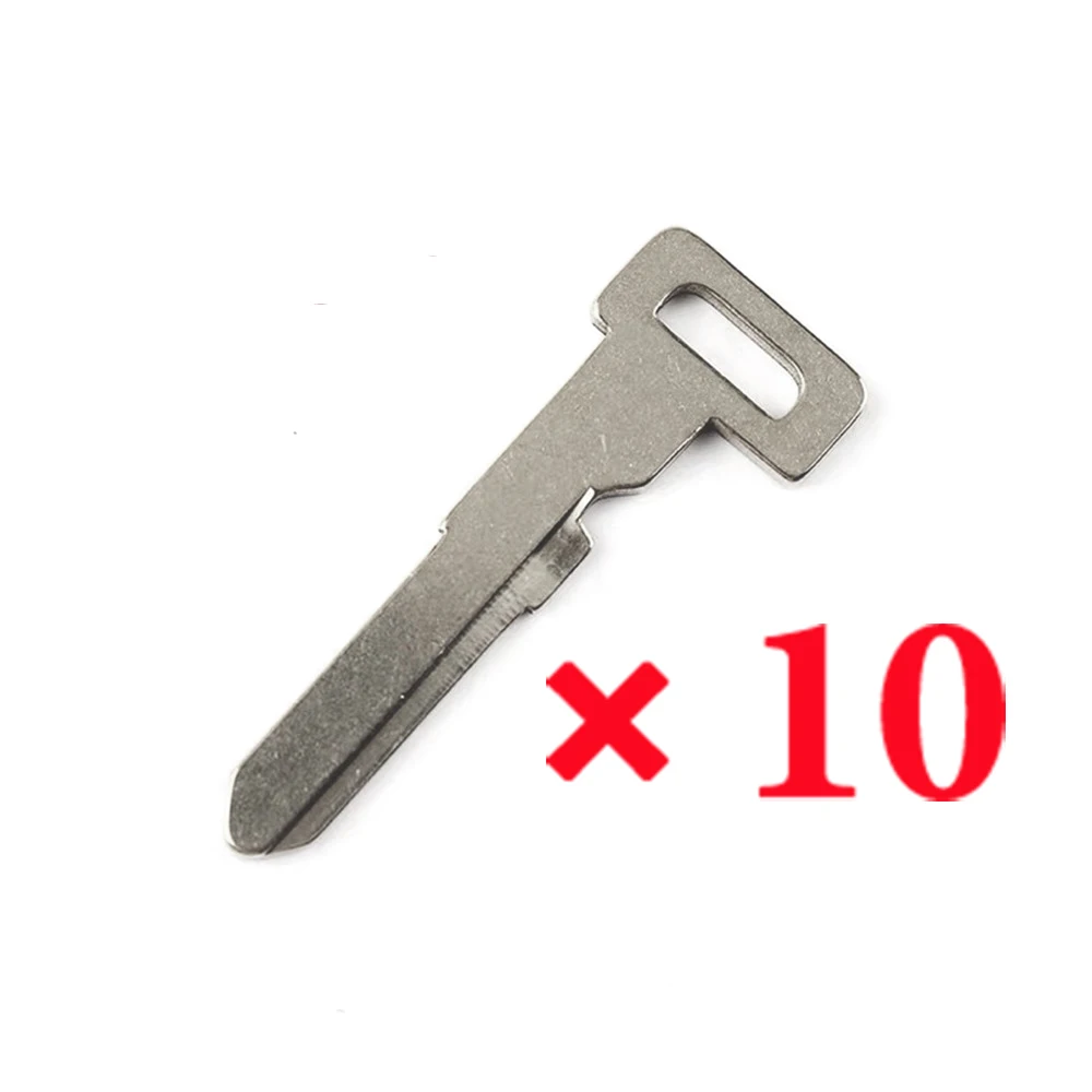 for T-oyota R-ush D-aihatsu-Smart Emergency Remote Key Blade-Pack of 10