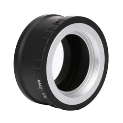 Universal M42 Lens Adapter Ring for Fujifilm X - Series Cameras (Black)