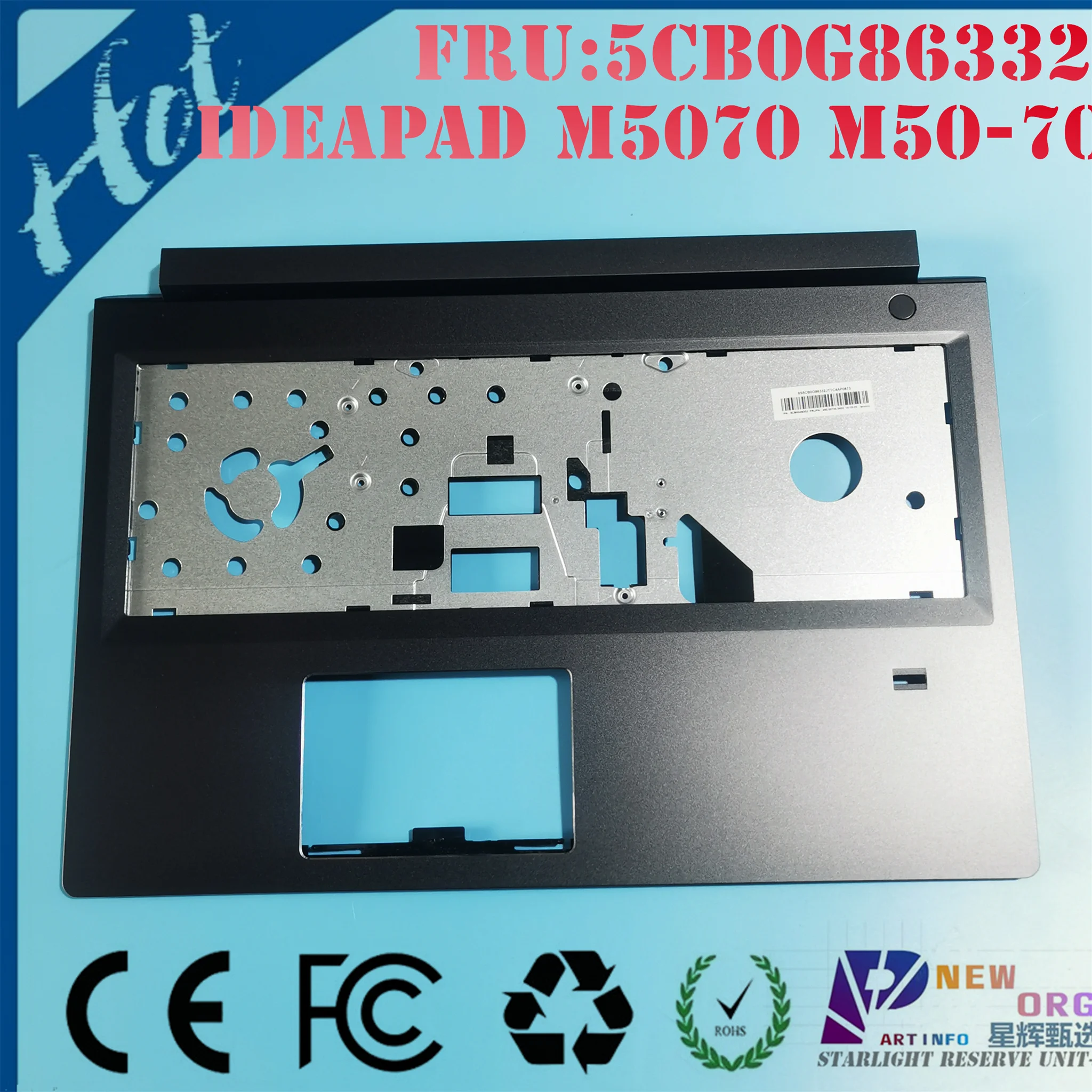 NEW ORG laptop palmrest Top cover case for LENOVO IDEAPAD M50-70 M50-80 M50 series GRAY 5CB0G86332