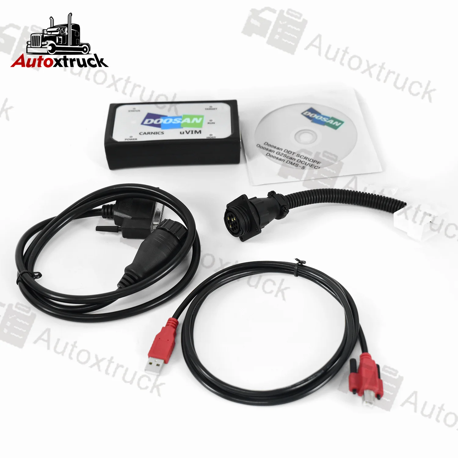 

New Version For Doosan uVIM DMS-5 Auto ECU Scanner Tool Excavator Truck Heavy duty Engine System Diagnostic Tool