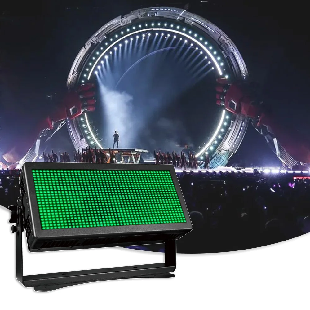 

1000W Waterproof IP65 RGBW LED Strobe 8 Segements DMX Party Stage Dj Disco Outdoor Park Wall Wash Effect Stage Lighting Lamp