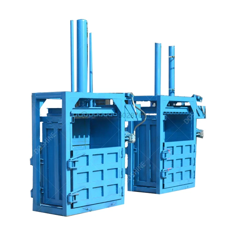Hydraulic Baling Baler Machine Compressor Press Compactor For Waste Tyre Scrap Plastic Bottles
