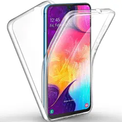 Crystal Clear 360 Full Body Protective Silicone Case - A32 4G (Clear)