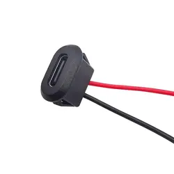 Enhanced USB Type - C Fast Charging Connector with Card Buckle - High Current Port Adapter Accessory (Black2)