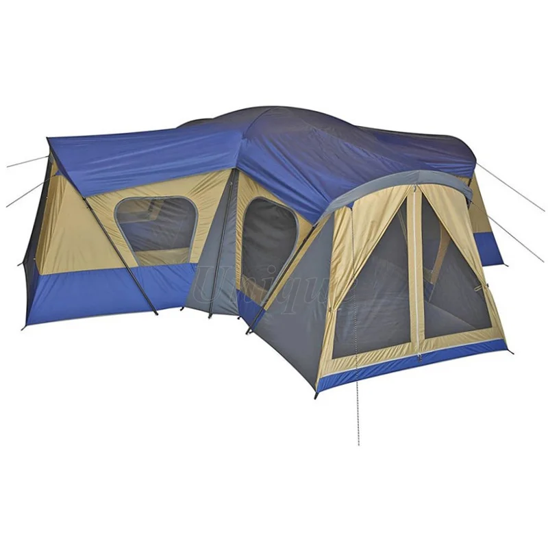 LargeFamilyPicnicTentOutdoorHikingShelterLuxuryCampingTent4