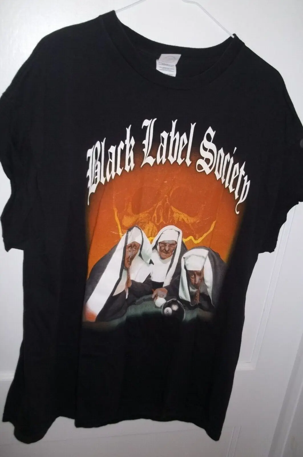 Black Label Society Xl T-Shirt Shot To Hell Tour 2007 Metal Band Cut Nice
