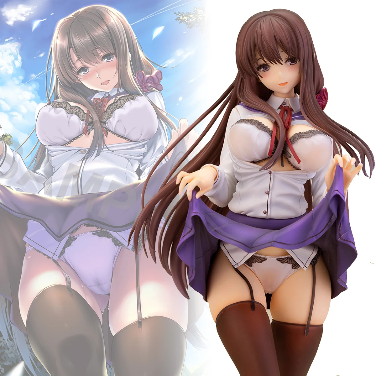 

Экшн-фигурки из ПВХ, 28 см, Alphamax Tachibana Ayaka 1/6