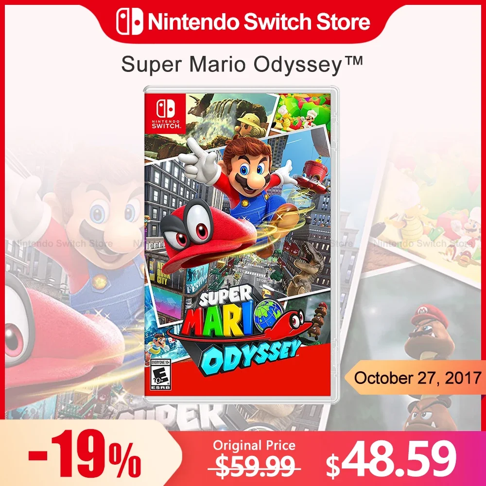 Super Mario Odyssey Nintendo Switch Offerte Di Gioco 100% Ufficiale Originale Gioco Fisico Card Action Genere Per Switch Oled Lite