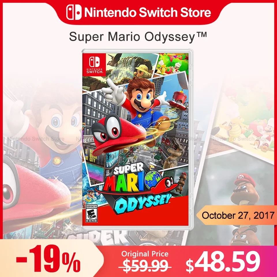 Super Mario Odyssey Nintendo Switch Game Deals 100% Official Original  Physical Game Card Action Genre for Switch OLED Lite - AliExpress