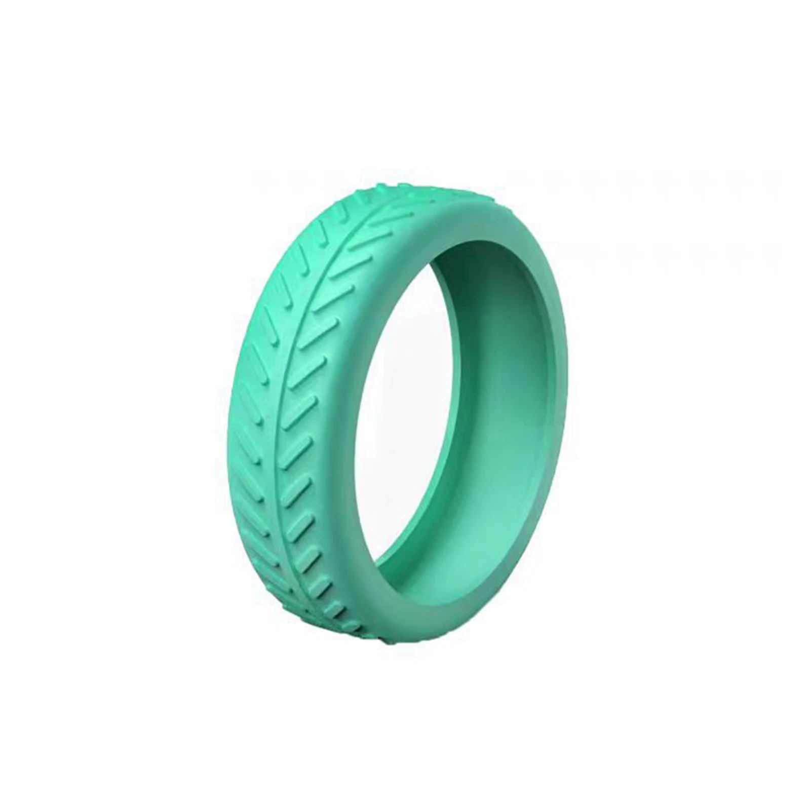 Gepäck-Radschutz 4er-Set - Silikon Kofferrollen Cover Schwarz