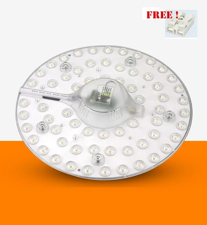 Dimmable Downlight 48W 64W 80W LED Panel Natural White Round Panel Lights Ceiling Recessed Lamps AC 220V 240V White Warm White