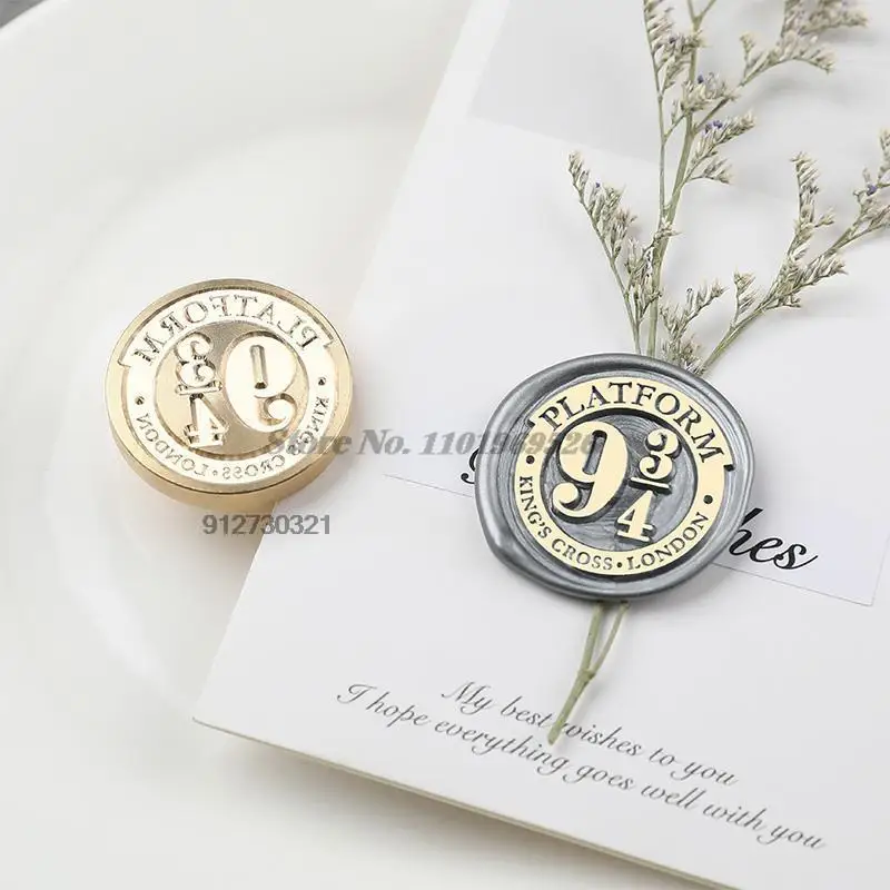 Magic School Wax Seal Stamp Owl Brass Happy Birthday Antique Wooden Scrapbooking Sollos Stempel Craft Wedding Decorative wax seal stamp wax seal stamp set wooden stamp