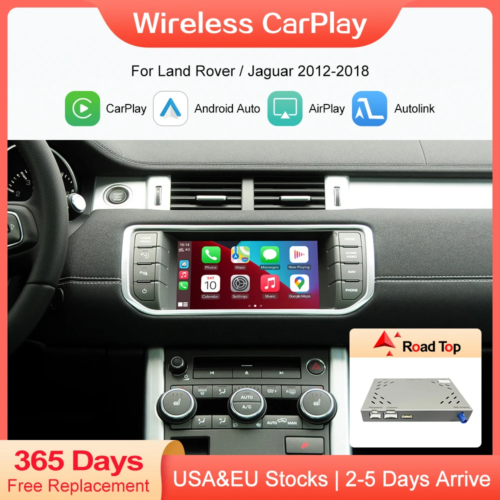 Wireless-Carplay-Android-Auto-For-Land-Rover-Jaguar-Range-Rover-Evoque ...