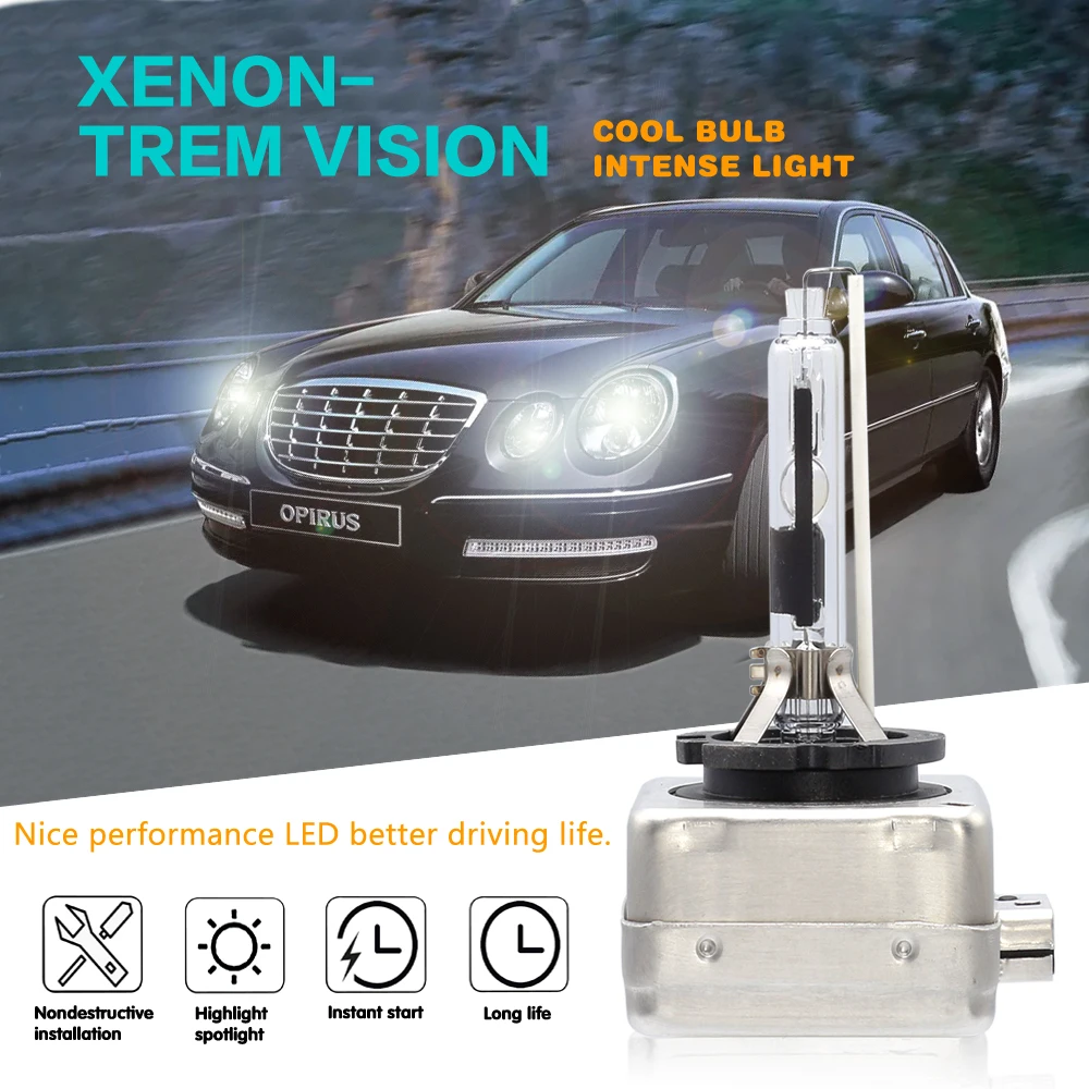 2 Pezzi Nuovo Originale 12V 35W D1S Hid Lampadina D3S Hid D1S D1R D3R D3S Hid Originale Super Versione Sostituzione Faro Auto