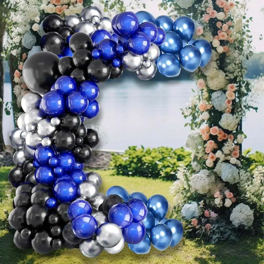 

Металлические Синие синие Черные Φ украшения серебряный Детский праздник для невесты