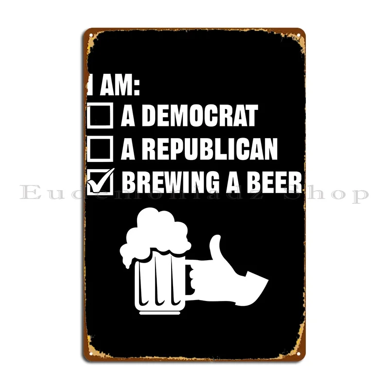 

Home Brewing Beer Metal Plaque Funny Wall Decor Living Room Designs Club Tin Sign Poster
