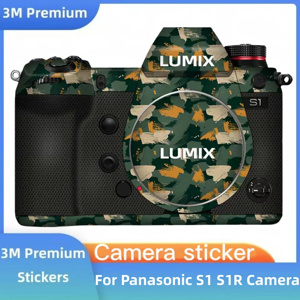 Anti-scratch Câmera Lens Sticker Película Protetora Protetor do Corpo Capa de Pele Cabolsa Apto para Panasonic Lumix s1 S1r
