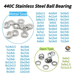High - Performance Stainless Steel Precision Ball Bearings - Pack of 10 - SMR85 5X8X2 Open