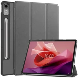 Lenovo Xiaoxin Pad Pro 12.7 Tri-Fold Magnetic Smart Tablet Cover for Xiaoxin Pro12.7 2023 (Gray)