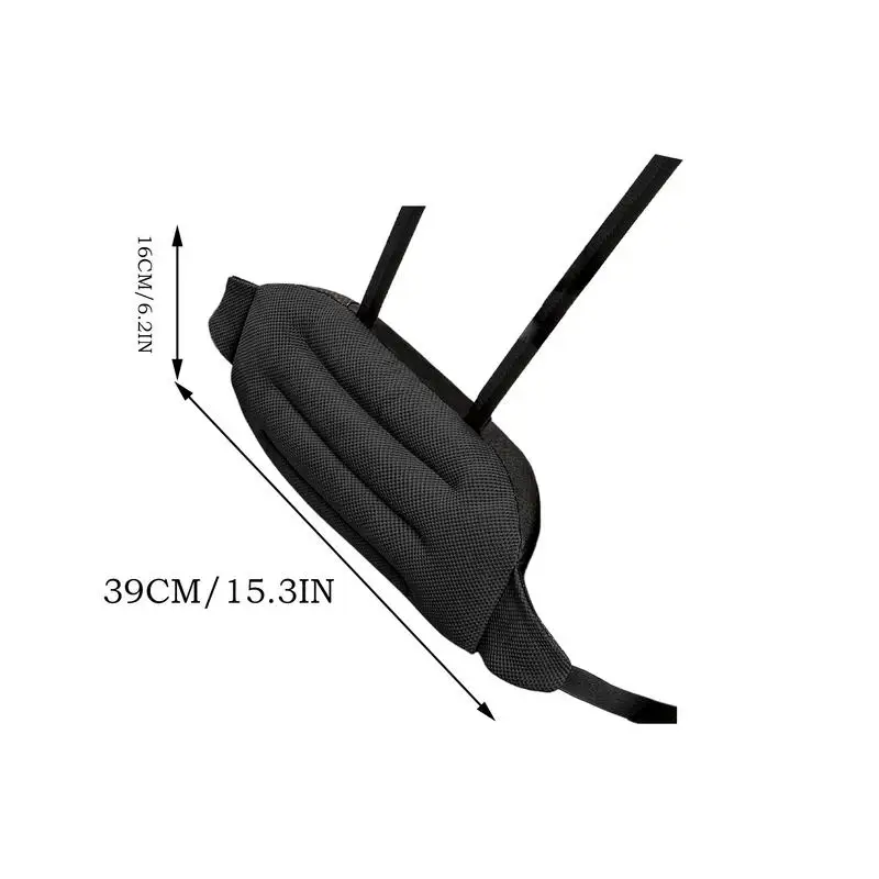 인체 공학적 등받이 쿠션 허리 베개 자동 좌석 등받이 쿠션 메모리 폼 자동차 의자 용 요추 지원 사무용품