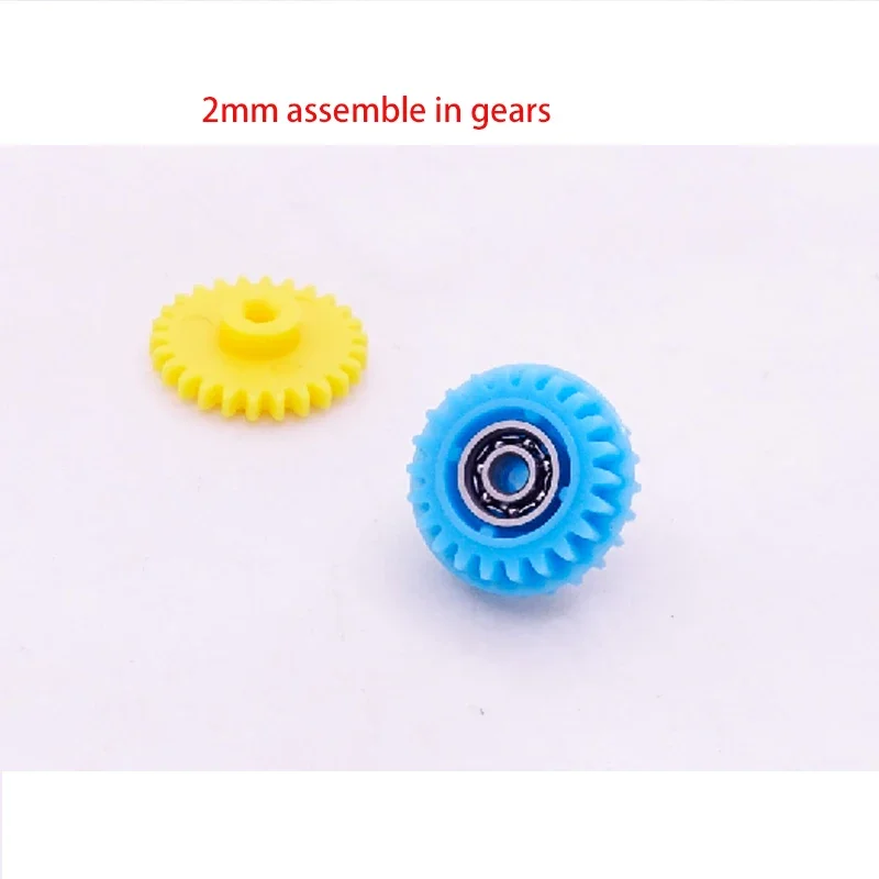 Self-made bearings 620 thickness 2.0mm/2.5mm 4 pcs sale for tamiya mini 4wd chassis/gears 1/32 scale 4