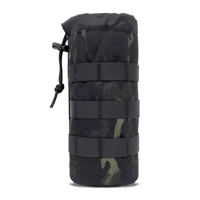 

Tactical Molle Water Bottle Bag Pouch Holder Outdoor Travel Camping Hiking Fishing Hunting Water Bottle Kettle Carrier