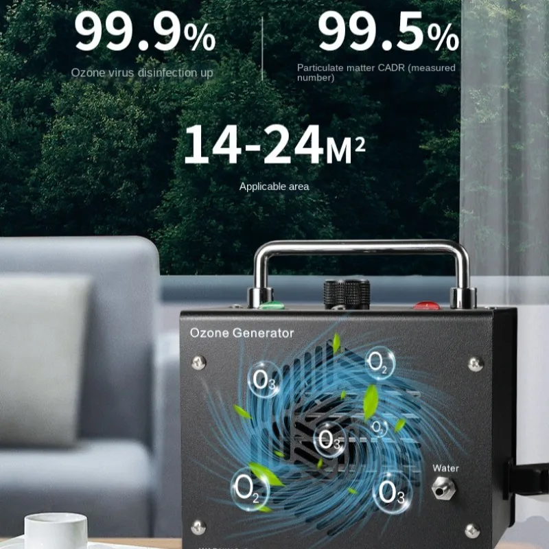 Dual-Function Air and Water Purification Device, Ozone Generator for Effective Vegetable and Fruit Cleaning at Home 4