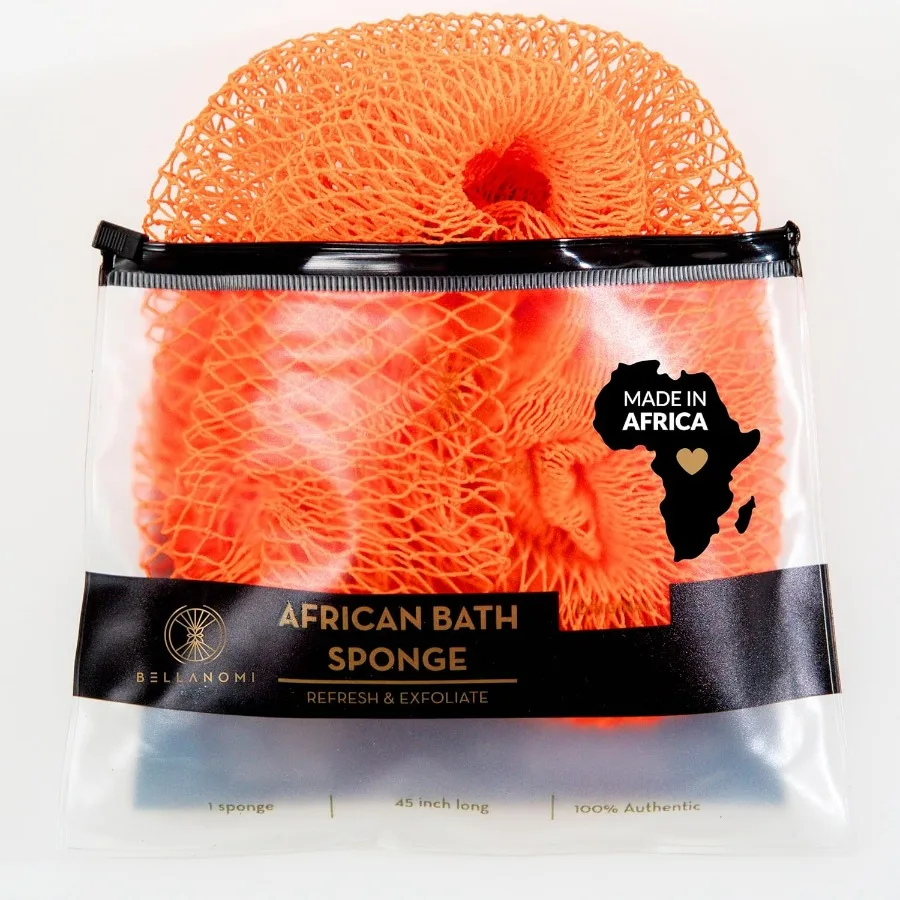Authentic African Exfoliating Net Sponge Back Scrubber