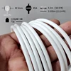 NEVERTOOLATE TPU jump rope PU material anti cold anti frction 3.2 meter long 5mm skip rope excercise robust fitness crossfit 2
