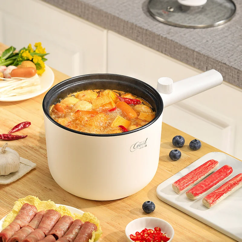 Cocoarm Elektro Hot Pot Mini - Vielseitiger Kochtopf Für Singles & Studenten | 1,8L