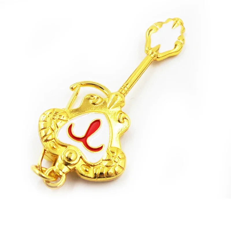 12 Types Anime Fairy Tail Lucy's Zodiac Metal Keychains Aries Gemini Sagittarius Leo Cosplay Costumes & Accessories anime keychain,mini sword keychain