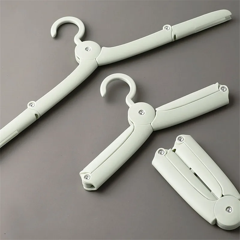 

Multi-Mini Hangers for Clothes Travel Folding Telescopic Portable Clothes Drying Rack Save Wardrobe Space Organizer for Clothes