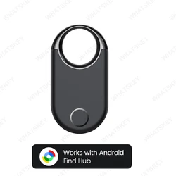 Smart Bluetooth GPS Tracker and Item Finder for Keys, Wallets, Luggage, and Pets (Black - 1PCS)