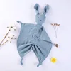 Baby Double Cotton Gauze Blanket Rabbit Muslin Blankets for Babies Muslin Squares Newborn Baby Stuff Sleep Comforter Baby Born 5