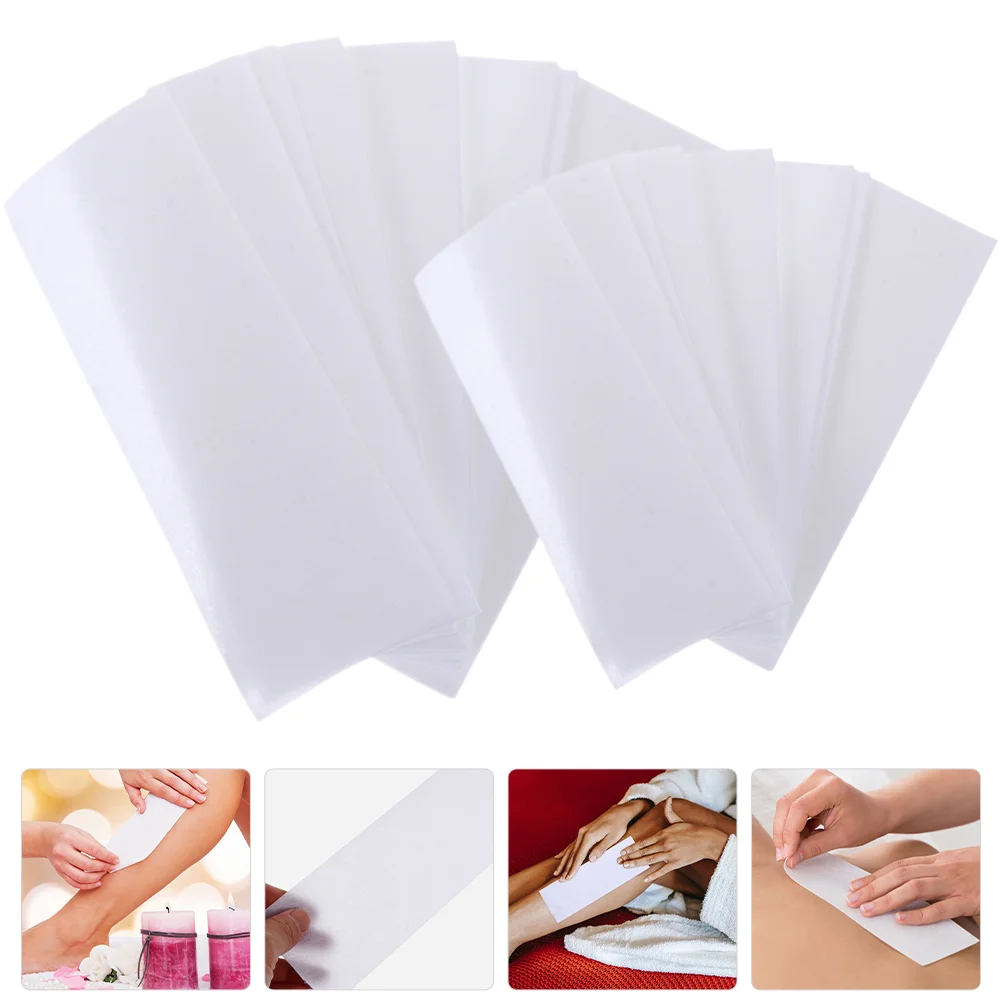 

Wax Strips Non Woven Wax Strips Body Facial Wax Strips For Hair Hair Removal Wax Paper For Beauty And Nail Enhancement