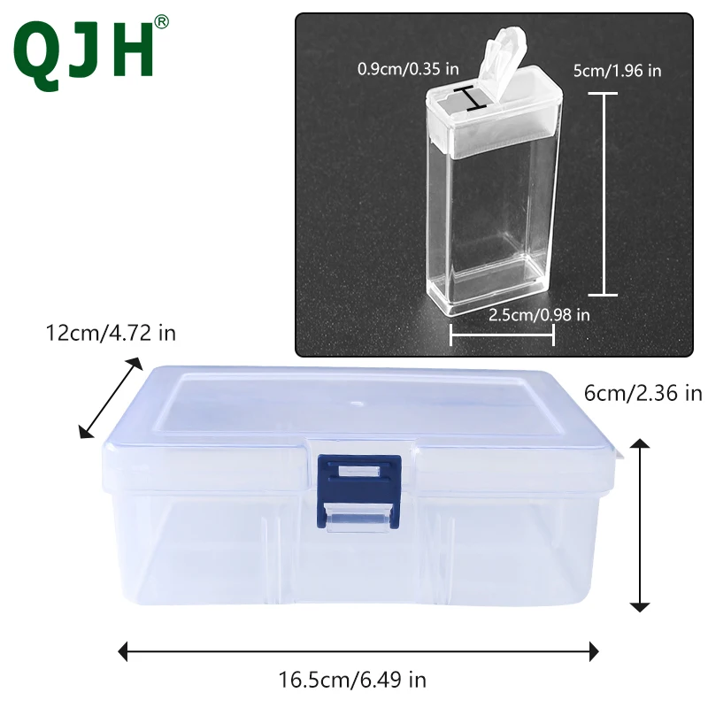 64/42 Grids 5D DIY Diamond Painting Drill Box Jewelry Box Rhinestone Embroidery Crystal Bead Organizer Storage Case Container