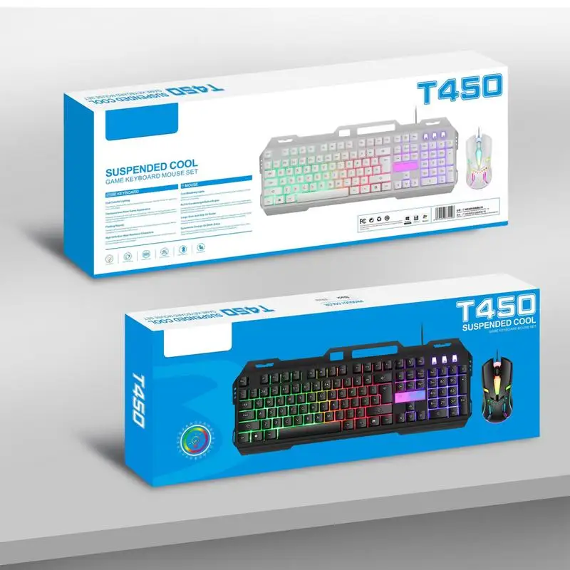 Mechanical Keyboard Light Up RGB Mechanical Keyboard Aesthetic Game Keyboard Compact Game Keyboard Ergonomic Offices Keyboard