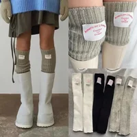 2 in 1 Korean Over-knee Leg Warmers Sleeves WOMEN Arm Covers Japanese Leggings Wool Thigh Socks Punk Multi-functional Gloves 1