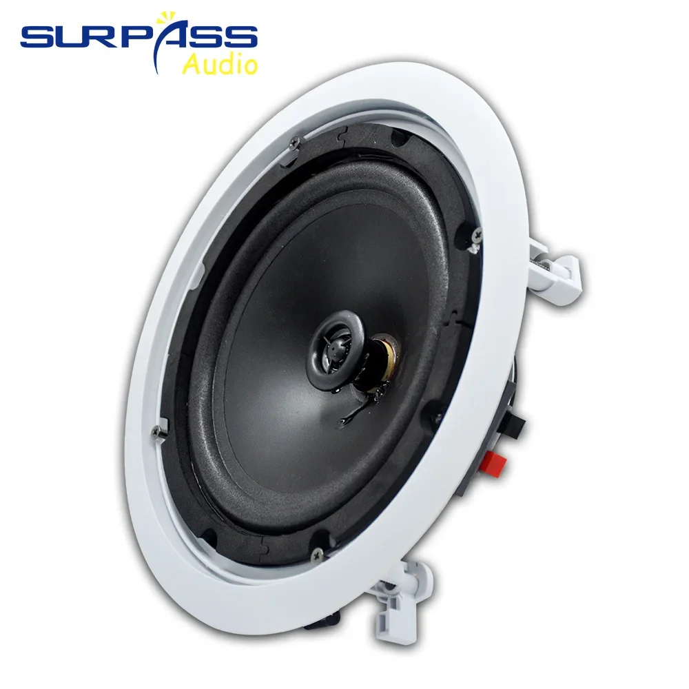 Public Address System Mini Wall Ceiling Speaker 8inch Wall Mounted Speakers for Store Home Background Music Use