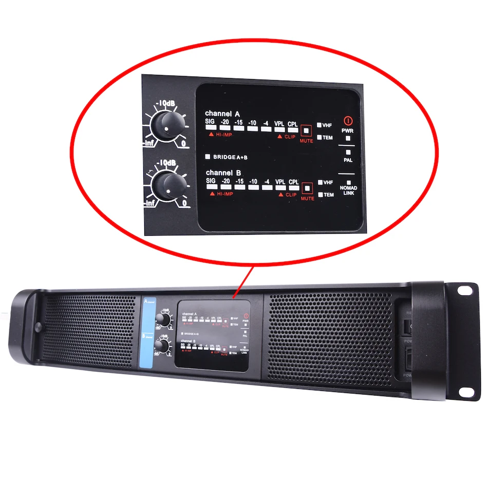FP14000 2-channels Power Amplifier 14000watts Class-D Professional Audio Amplifiers For Subwoofer Speakers