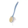 Soft Hair Massage Bath Brush Long Handle Back Rub Brush 2 In 1 Bath Brush With Bath Ball Bath Brush Double Side Scrub Brush 6