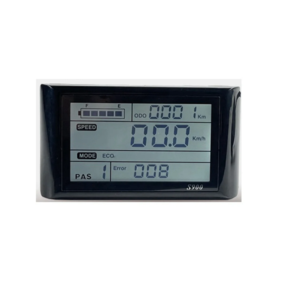 Lcd S900 Lcd Meter, Display Multi-Informazioni Accessori Per La Conversione Del Litio Della Bicicletta Spina Impermeabile 36 V48V
