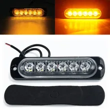 

12V-24V 6 LED Light Bar Work Lamp Driving Fog Lights Spot Beam Offroad SUV 4WD Auto Car Boat Truck ATV LED Headlights 18W