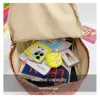 Cute Large Capacity Capybara Backpack Breathable Cartoon Student Schoolbag Nylon Ultra-light Book Bag 3