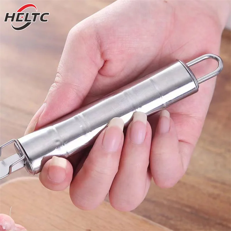 1PCS Kitchen Stainless Steel Scraping Pig Hair Knife Chicken Duck Hair Scraper Cooking Meat Tools Poultry Removal Knife