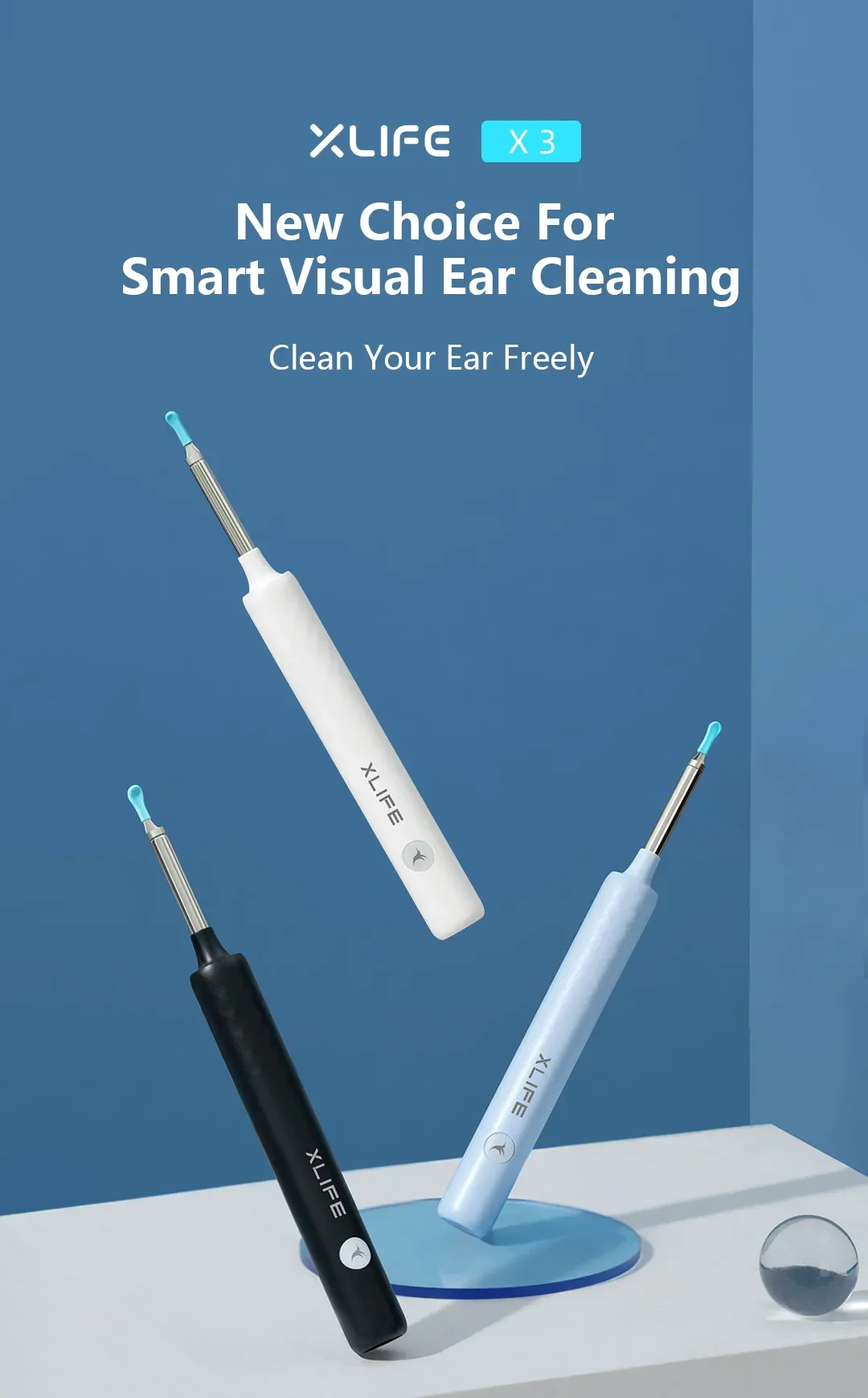 Nettoyeur d'oreille avec caméra,otoscope endoscope - 1080p image 1 Nettoyeur d'oreille avec caméra,otoscope endoscope - 1080p - S36d30058b0e74a439b08978dbe7d0b5an