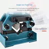 MH-60 Electric Hydraulic Angle Steel Cutting Machine Processing 3-6 Angle Iron Cutting Machine Portable Angle Iron Shearing 4