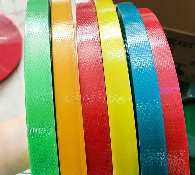 500g PET Plastic Steel Packaging Tape Manual Woven Tape Construction Materials Wood Products Binding Fixed Color Packaging