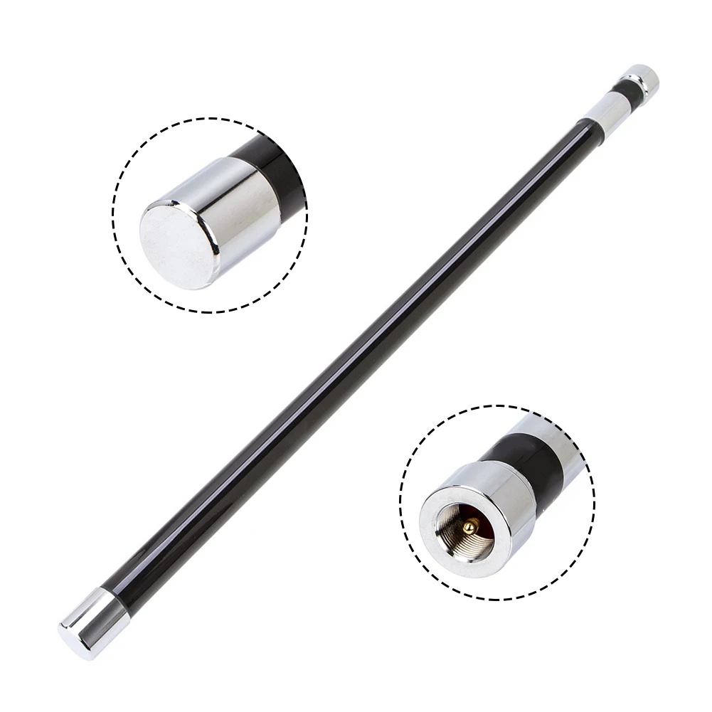 유리 섬유 안테나 VHF UHF 듀얼 200W 3.0dBi 고이득 모바일 안테나 길이 55cm 최대 전원 입력 200W, 1PC